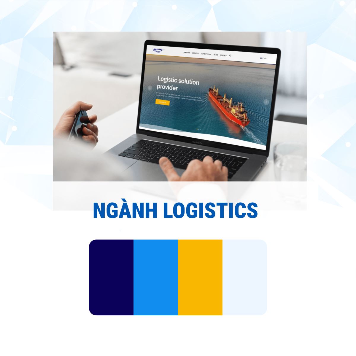 BizMac| Bảng màu dành cho ngành Logistics