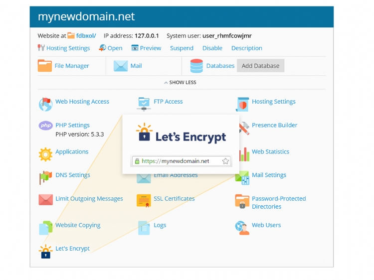 Miễn phí SSL  - Let's Encrypt