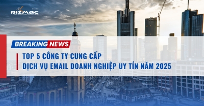 Top 5 Công ty cung cấp email doanh nghiệp uy tín 2025