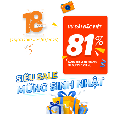 Mừng Sinh Nhật BizMaC lần thứ 18
