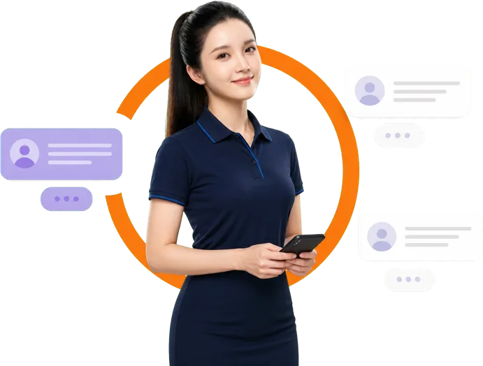 Đội ngũ kỹ thuật BizMaC hỗ trợ khách qua hotline, Zalo OA và ticket