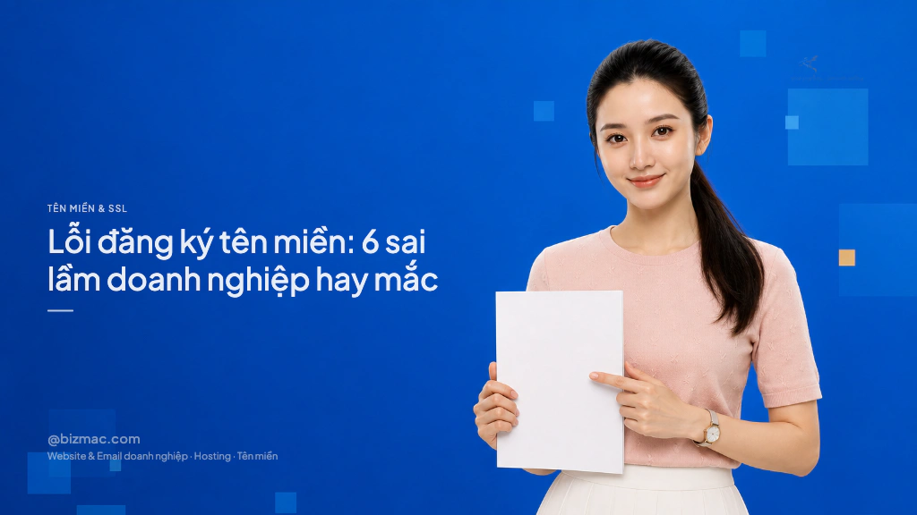 Lỗi đăng ký tên miền: 6 sai lầm doanh nghiệp hay mắc