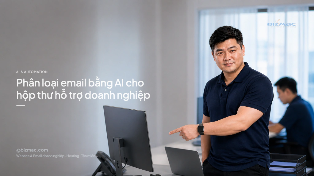 Minh hoạ cho bài Phân loại email bằng AI cho hộp thư hỗ trợ doanh nghiệp