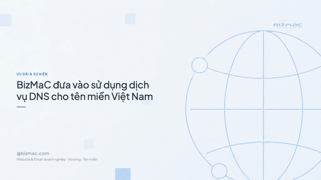 Minh hoạ cho bài BizMaC đưa vào sử dụng dịch vụ DNS cho tên miền Việt Nam