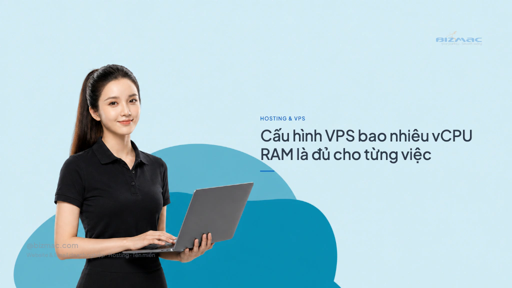 Minh hoạ cho bài Cấu hình VPS bao nhiêu vCPU RAM là đủ cho từng việc