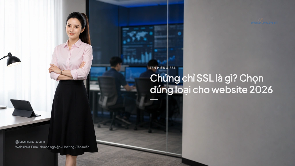 Minh hoạ cho bài Chứng chỉ SSL là gì? Chọn đúng loại cho website 2026