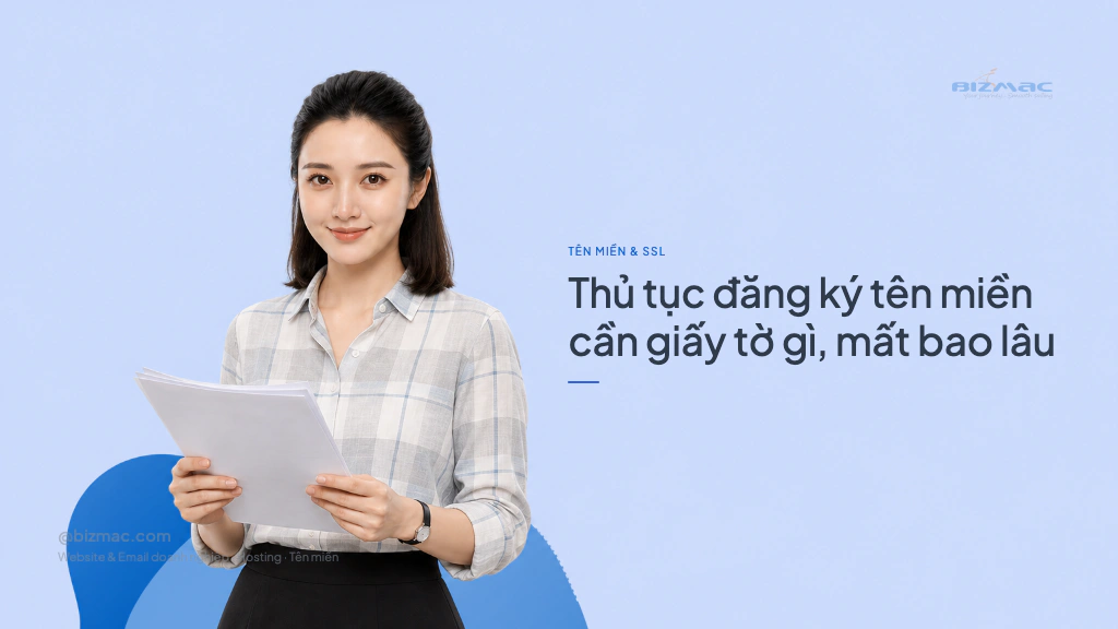 Minh hoạ cho bài Thủ tục đăng ký tên miền cần giấy tờ gì, mất bao lâu