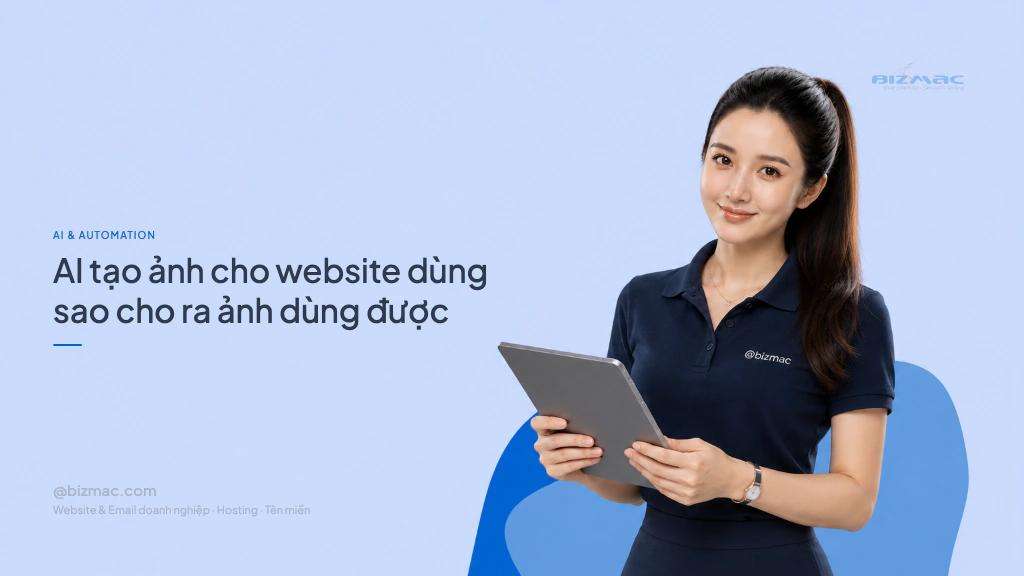 Minh hoạ cho bài AI tạo ảnh cho website dùng sao cho ra ảnh dùng được