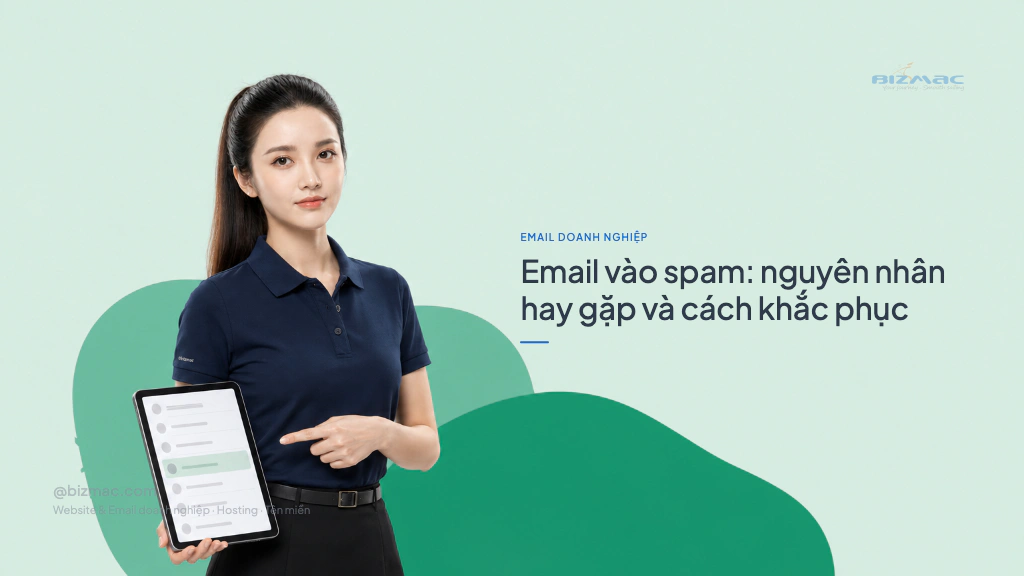 Minh hoạ cho bài Email vào spam: nguyên nhân hay gặp và cách khắc phục
