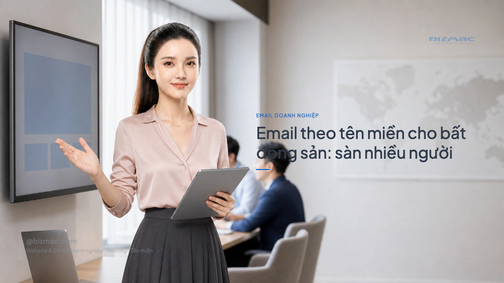 Minh hoạ cho bài Email theo tên miền cho bất động sản: sàn nhiều người