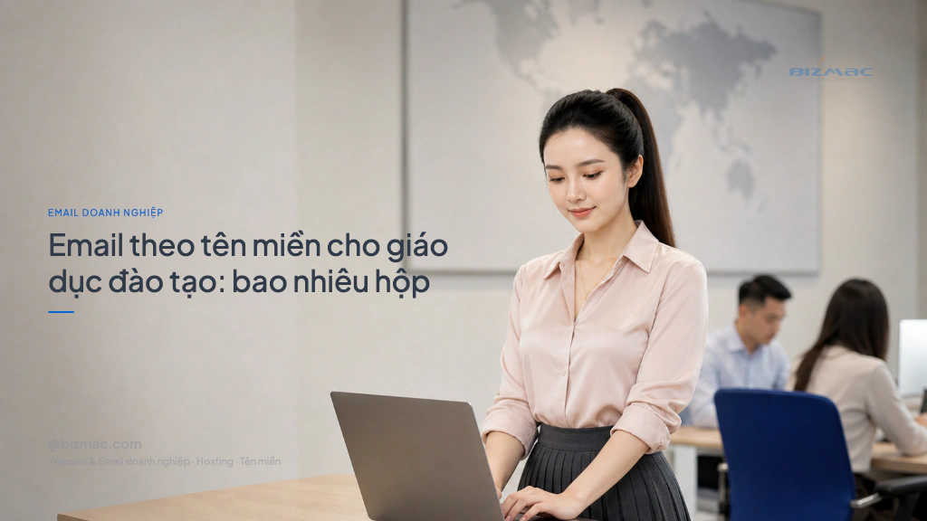 Minh hoạ cho bài Email theo tên miền cho giáo dục đào tạo: bao nhiêu hộp