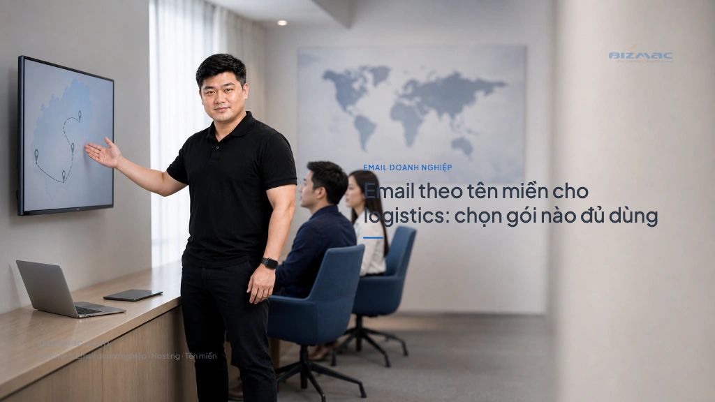 Minh hoạ cho bài Email theo tên miền cho logistics: chọn gói nào đủ dùng