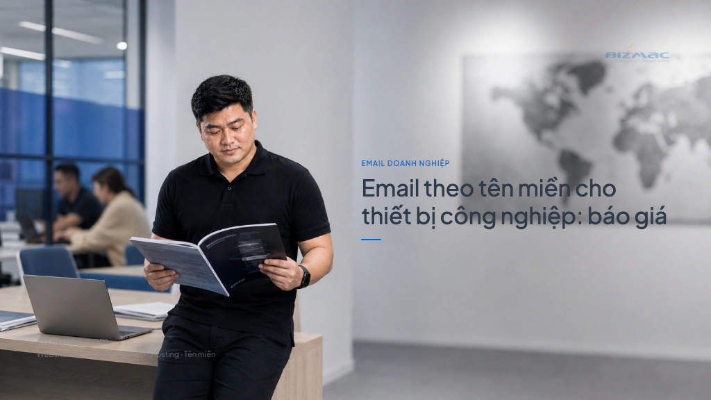 Minh hoạ cho bài Email theo tên miền cho thiết bị công nghiệp: báo giá