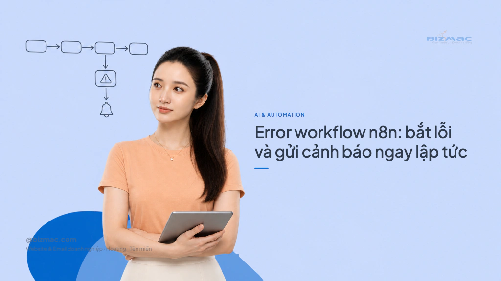 Error workflow n8n: bắt lỗi và gửi cảnh báo ngay lập tức