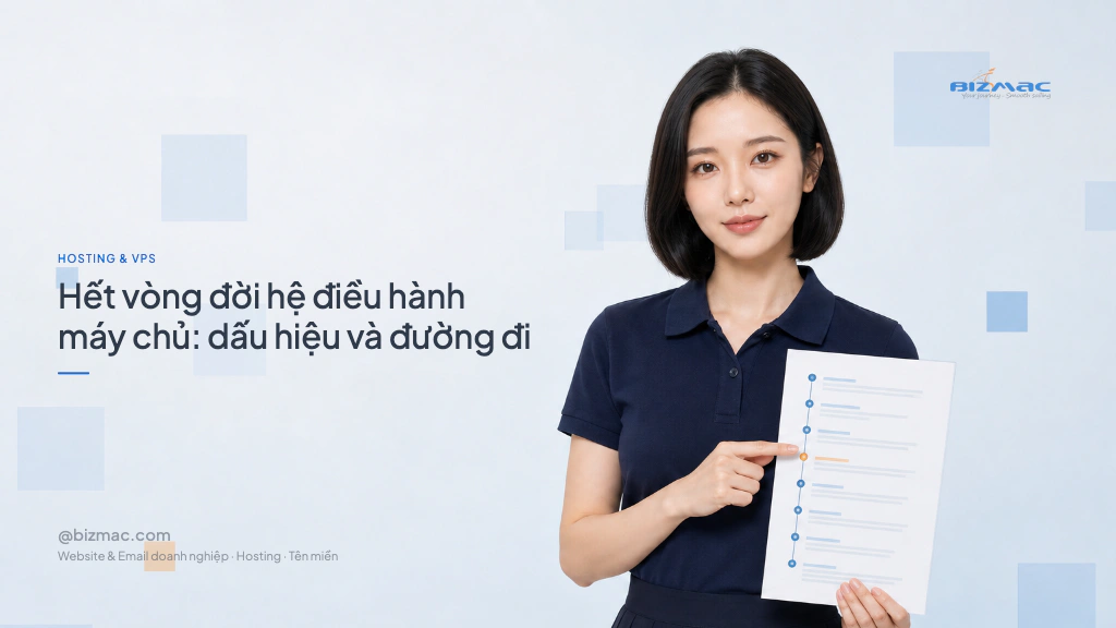 Hết vòng đời hệ điều hành máy chủ: dấu hiệu và đường đi