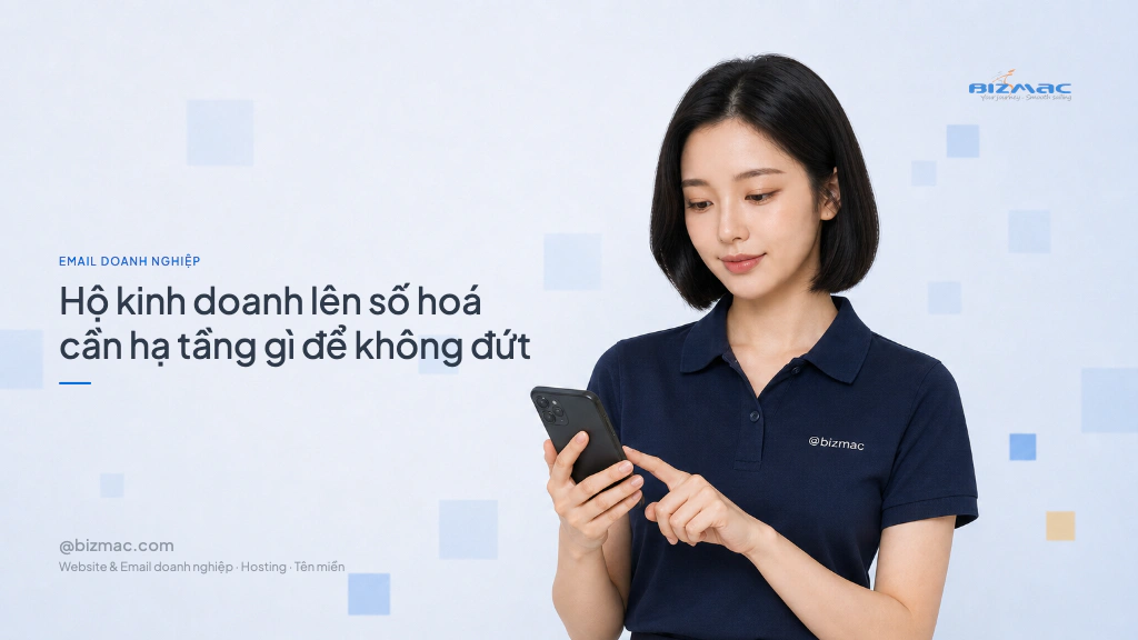 Hộ kinh doanh lên số hoá cần hạ tầng gì để không đứt