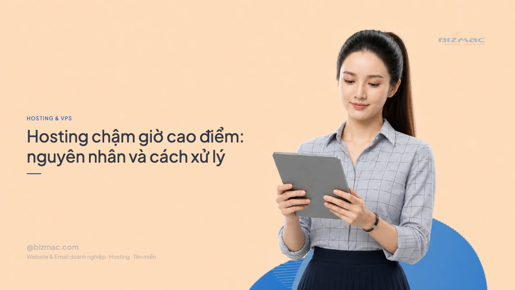Minh hoạ cho bài Hosting chậm giờ cao điểm: nguyên nhân và cách xử lý