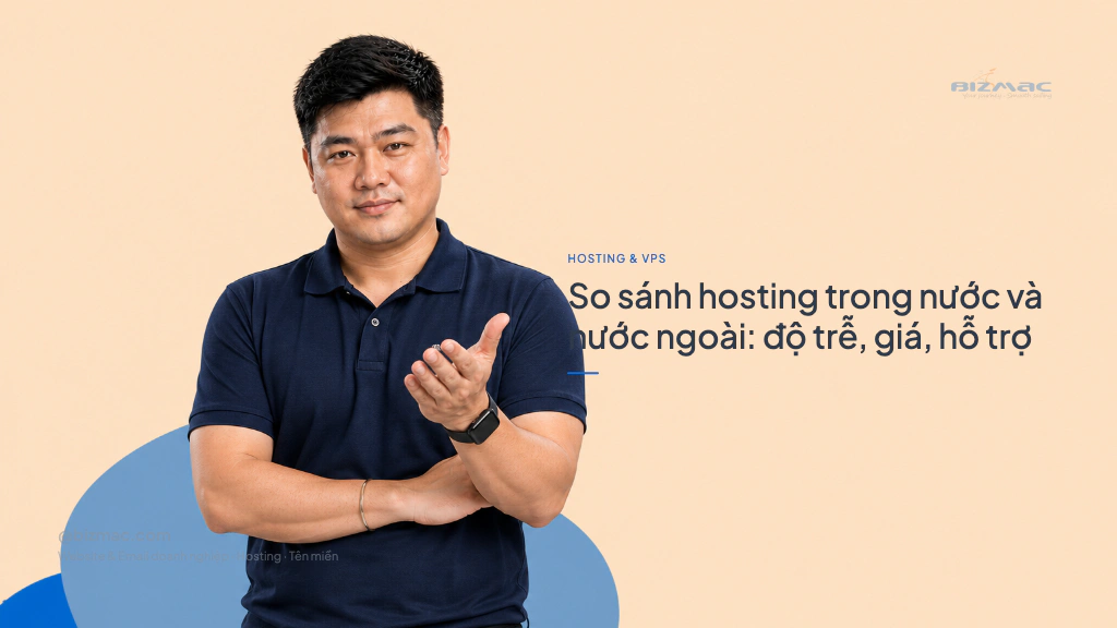 Minh hoạ cho bài So sánh hosting trong nước và nước ngoài: độ trễ, giá, hỗ trợ