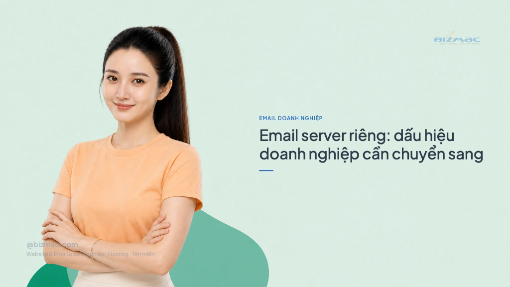 Minh hoạ cho bài Email server riêng: dấu hiệu doanh nghiệp cần chuyển sang