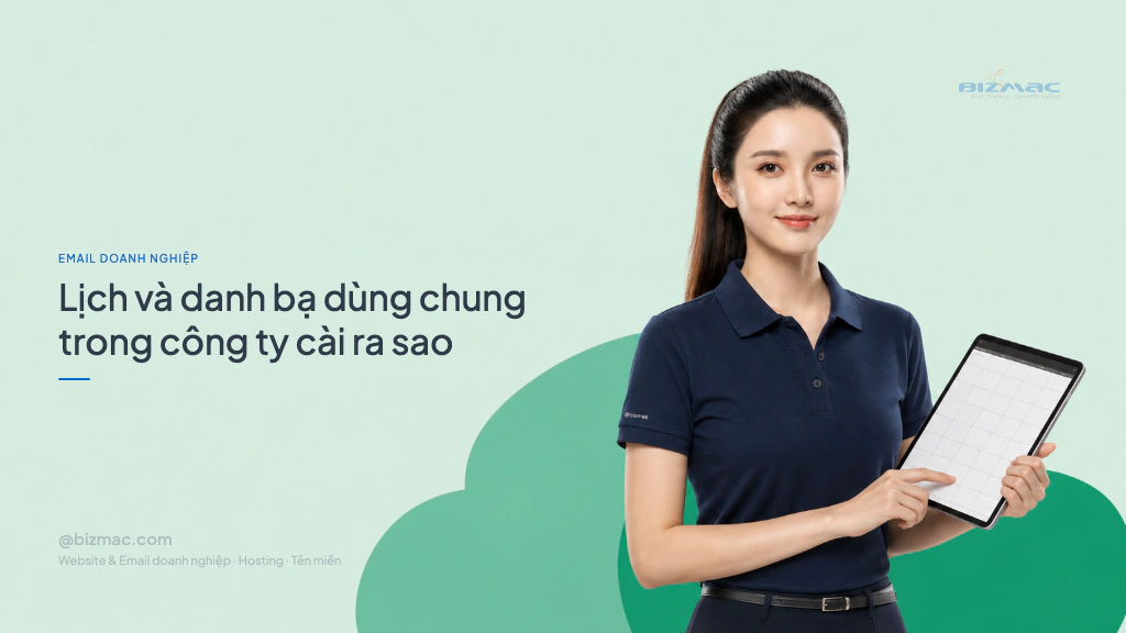 Minh hoạ cho bài Lịch và danh bạ dùng chung trong công ty cài ra sao