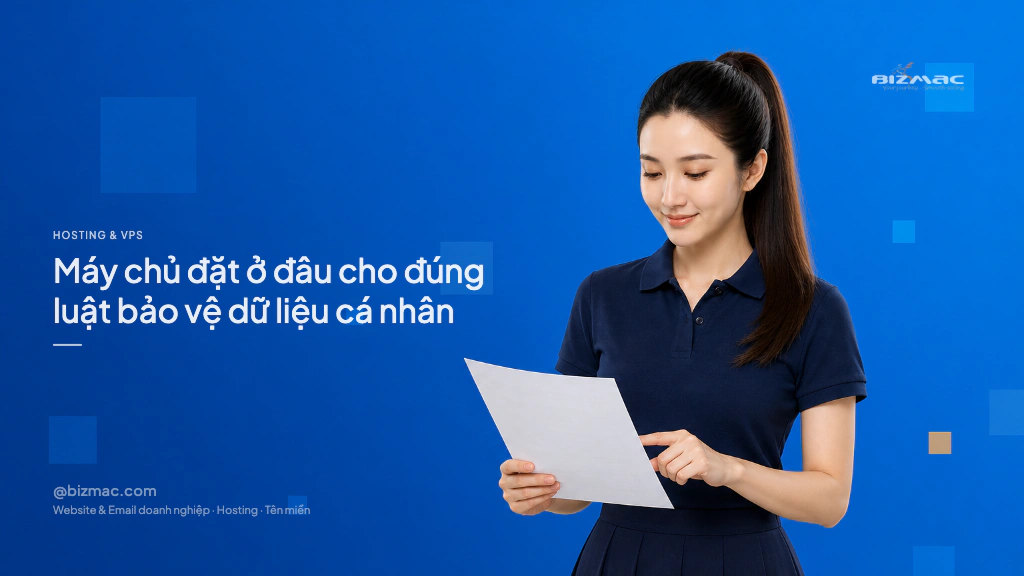Máy chủ đặt ở đâu cho đúng luật bảo vệ dữ liệu cá nhân