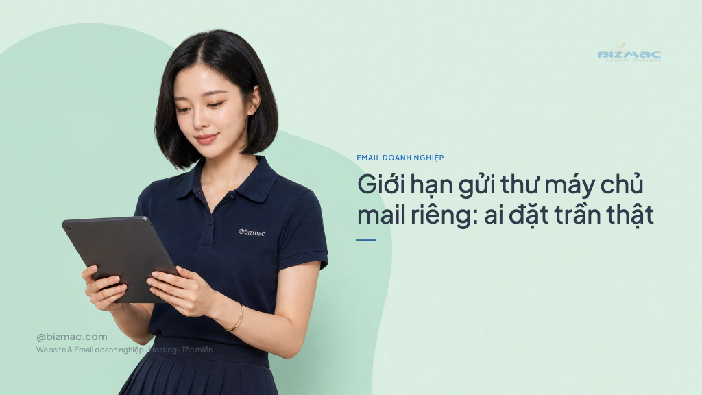 Giới hạn gửi thư máy chủ mail riêng: ai đặt trần thật