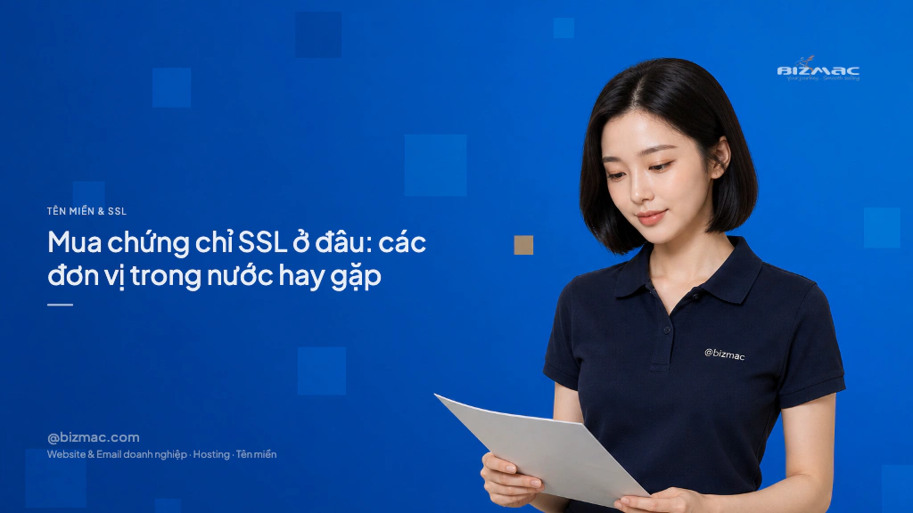 Mua chứng chỉ SSL ở đâu: các đơn vị trong nước hay gặp