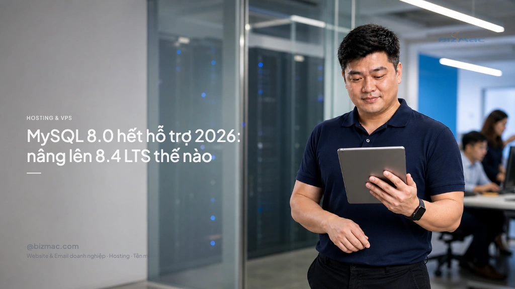 MySQL 8.0 hết hỗ trợ 2026: nâng lên 8.4 LTS thế nào