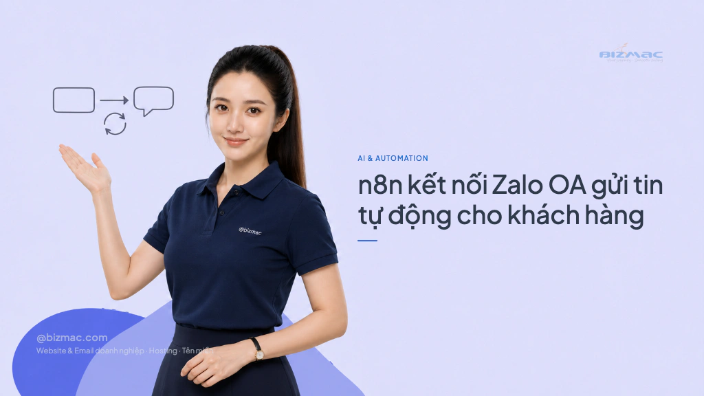 n8n kết nối Zalo OA gửi tin tự động cho khách hàng
