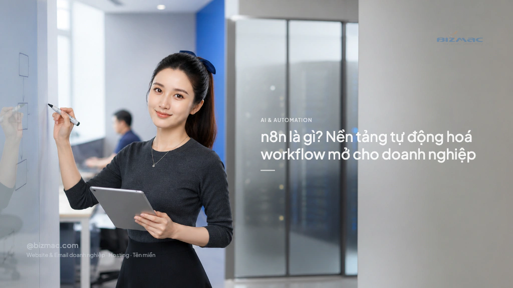 Minh hoạ cho bài n8n là gì? Nền tảng tự động hoá workflow mở cho doanh nghiệp