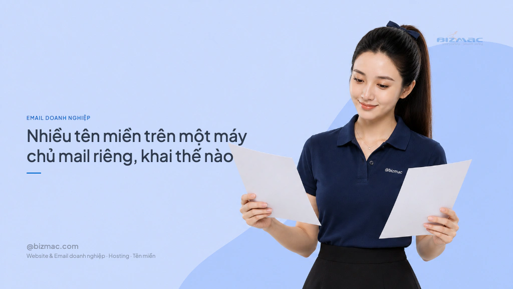 Nhiều tên miền trên một máy chủ mail riêng, khai thế nào