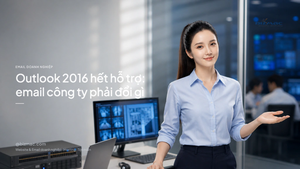 Minh hoạ cho bài Outlook 2016 hết hỗ trợ: email công ty phải đổi gì