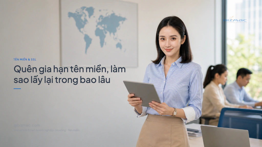 Minh hoạ cho bài Quên gia hạn tên miền, làm sao lấy lại trong bao lâu