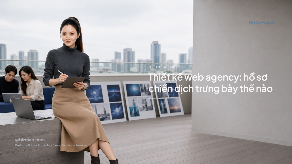 Minh hoạ cho bài Thiết kế web agency: hồ sơ chiến dịch trưng bày thế nào