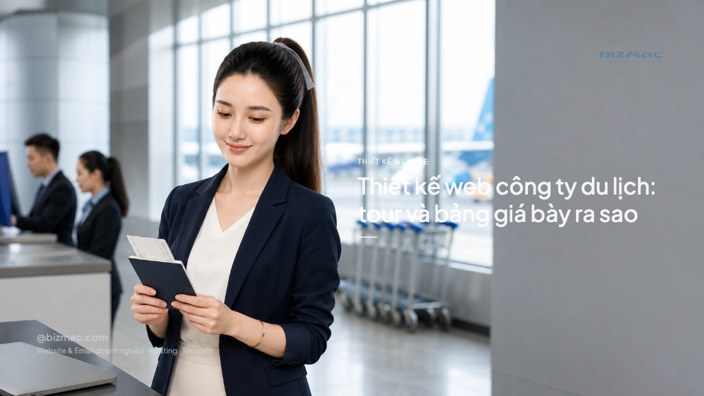Minh hoạ cho bài Thiết kế web công ty du lịch: tour và bảng giá bày ra sao