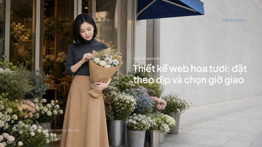 Minh hoạ cho bài Thiết kế web hoa tươi: đặt theo dịp và chọn giờ giao