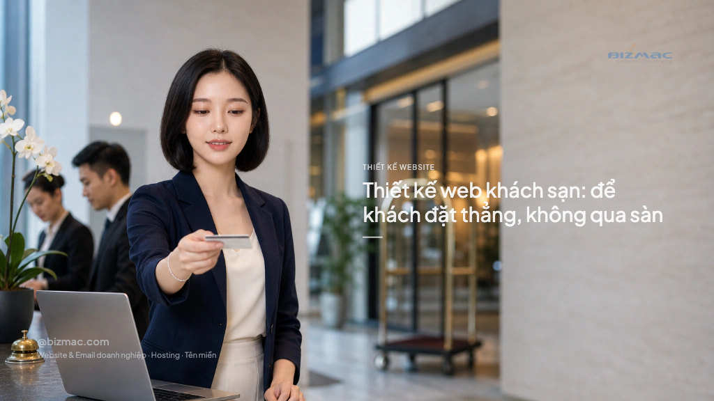 Minh hoạ cho bài Thiết kế web khách sạn: để khách đặt thẳng, không qua sàn
