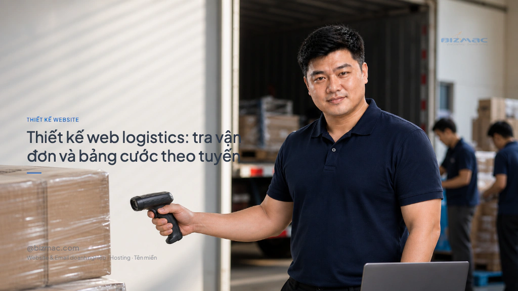 Minh hoạ cho bài Thiết kế web logistics: tra vận đơn và bảng cước theo tuyến