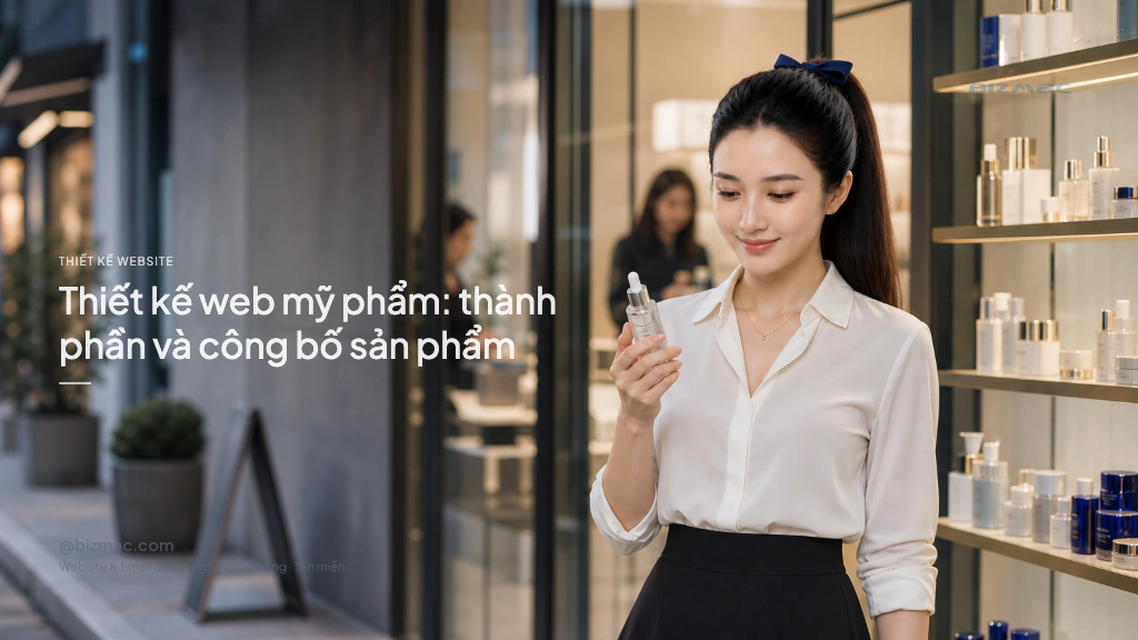 Minh hoạ cho bài Thiết kế web mỹ phẩm: thành phần và công bố sản phẩm