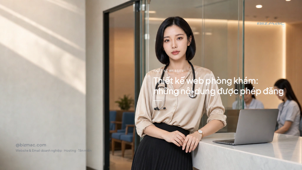 Minh hoạ cho bài Thiết kế web phòng khám: những nội dung được phép đăng