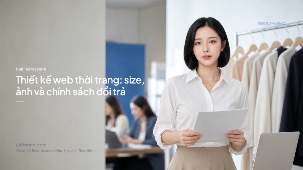 Minh hoạ cho bài Thiết kế web thời trang: size, ảnh và chính sách đổi trả