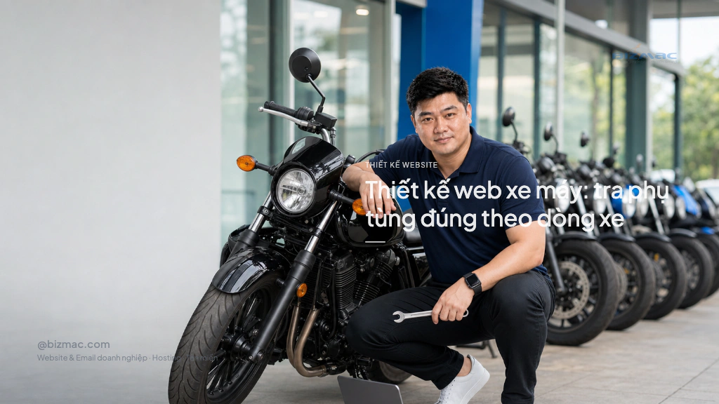 Minh hoạ cho bài Thiết kế web xe máy: tra phụ tùng đúng theo dòng xe