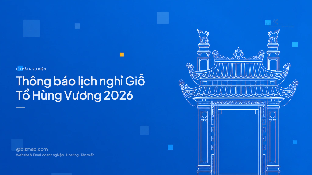Thông báo lịch nghỉ Giỗ Tổ Hùng Vương 2026