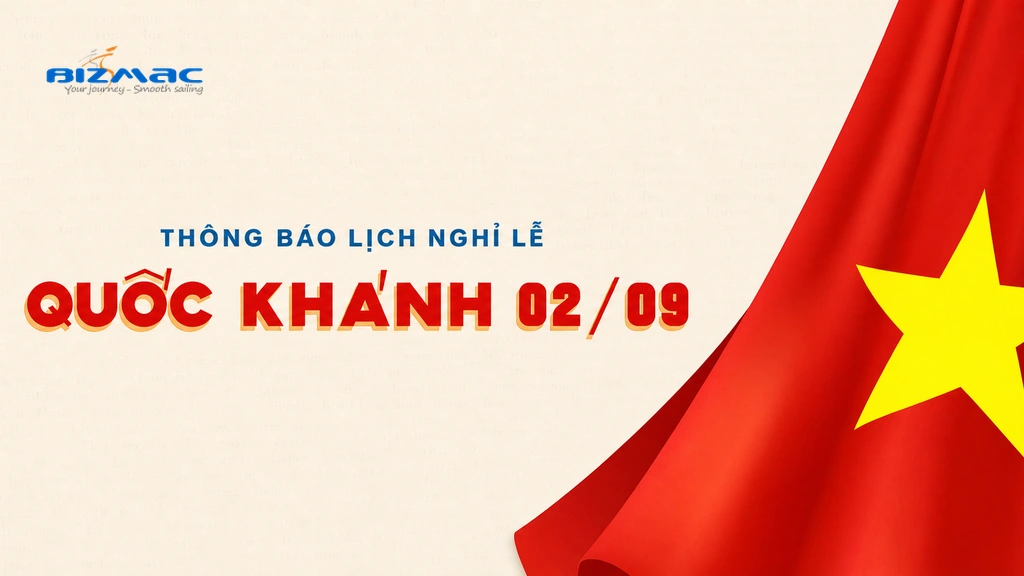 Thông báo lịch nghỉ lễ Quốc khánh 2/9/2026