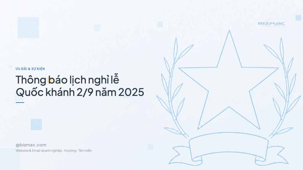 Thông báo lịch nghỉ lễ Quốc khánh 2/9 năm 2025