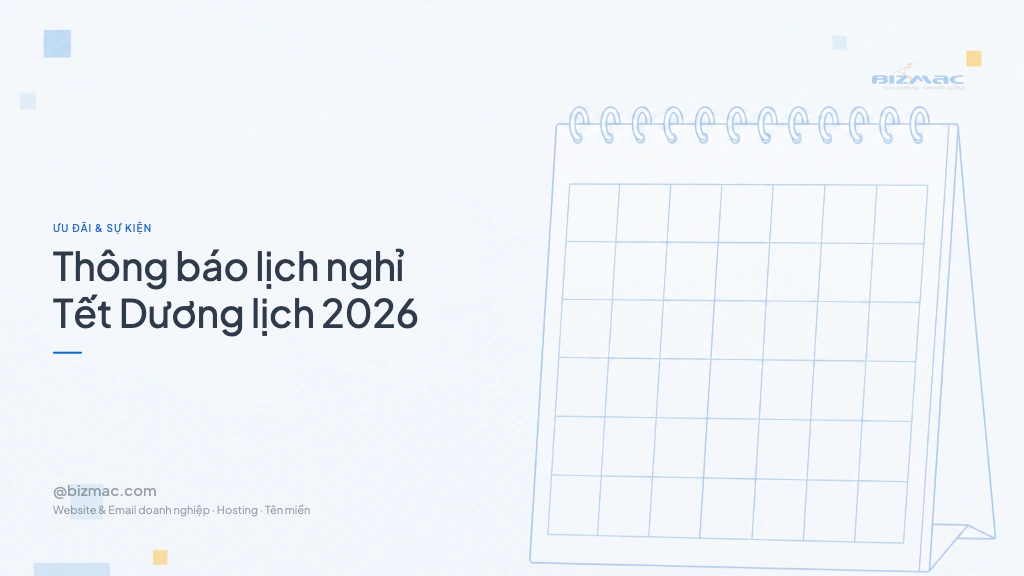 Thông báo lịch nghỉ Tết Dương lịch 2026