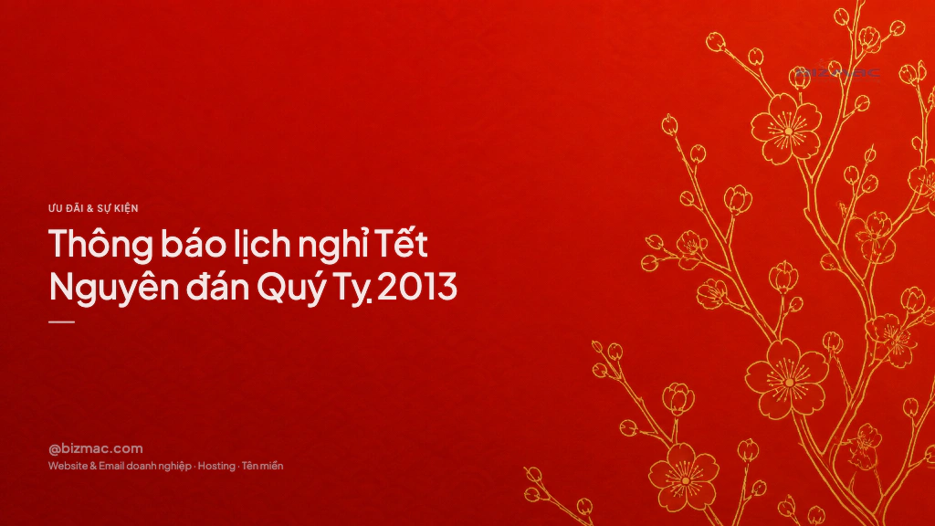 Minh hoạ cho bài Thông báo lịch nghỉ Tết Nguyên đán Quý Tỵ 2013