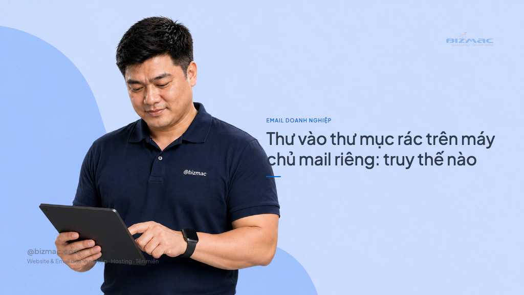 Thư vào thư mục rác trên máy chủ mail riêng: truy thế nào