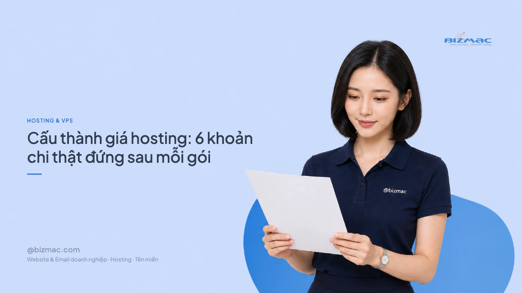 Cấu thành giá hosting: 6 khoản chi thật đứng sau mỗi gói