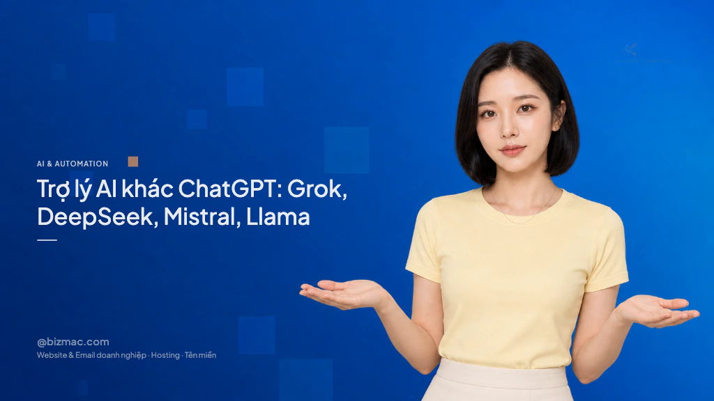 Trợ lý AI khác ChatGPT: Grok, DeepSeek, Mistral, Llama